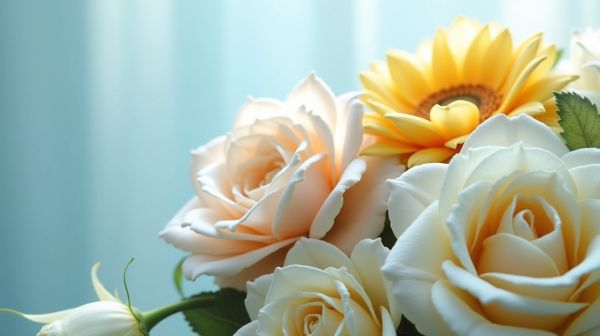 Choisir des fleurs artificielles pour cimetière résistantes aux intempéries