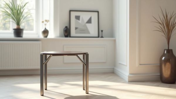Choisir un guéridon en métal pour optimiser votre déco intérieure