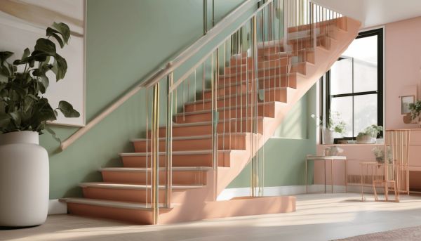Idées couleur cage d’escalier : décidez des teintes tendances à choisir