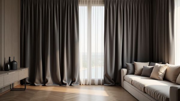 Rideaux épais pour obscurité : confort et style garantis