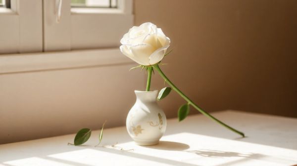 Top 5 raisons d'offrir une rose éternelle blanche en cadeau