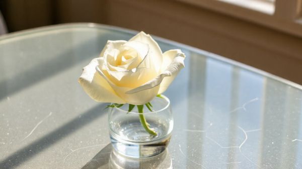 Top 5 raisons d'offrir une rose éternelle blanche en cadeau