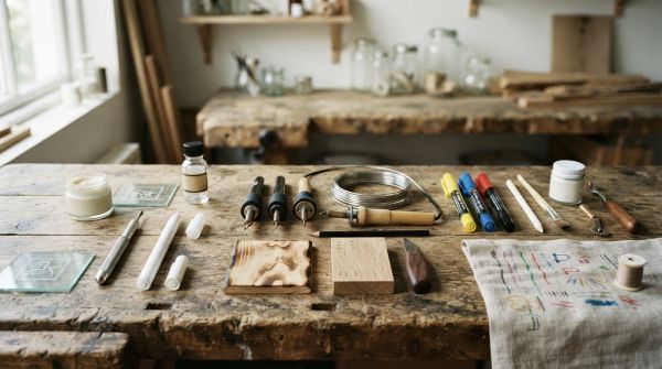 Top outils pour écrire sur verre, bois et tissu