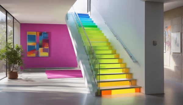Transformez votre cage d’escalier avec des couleurs inattendues